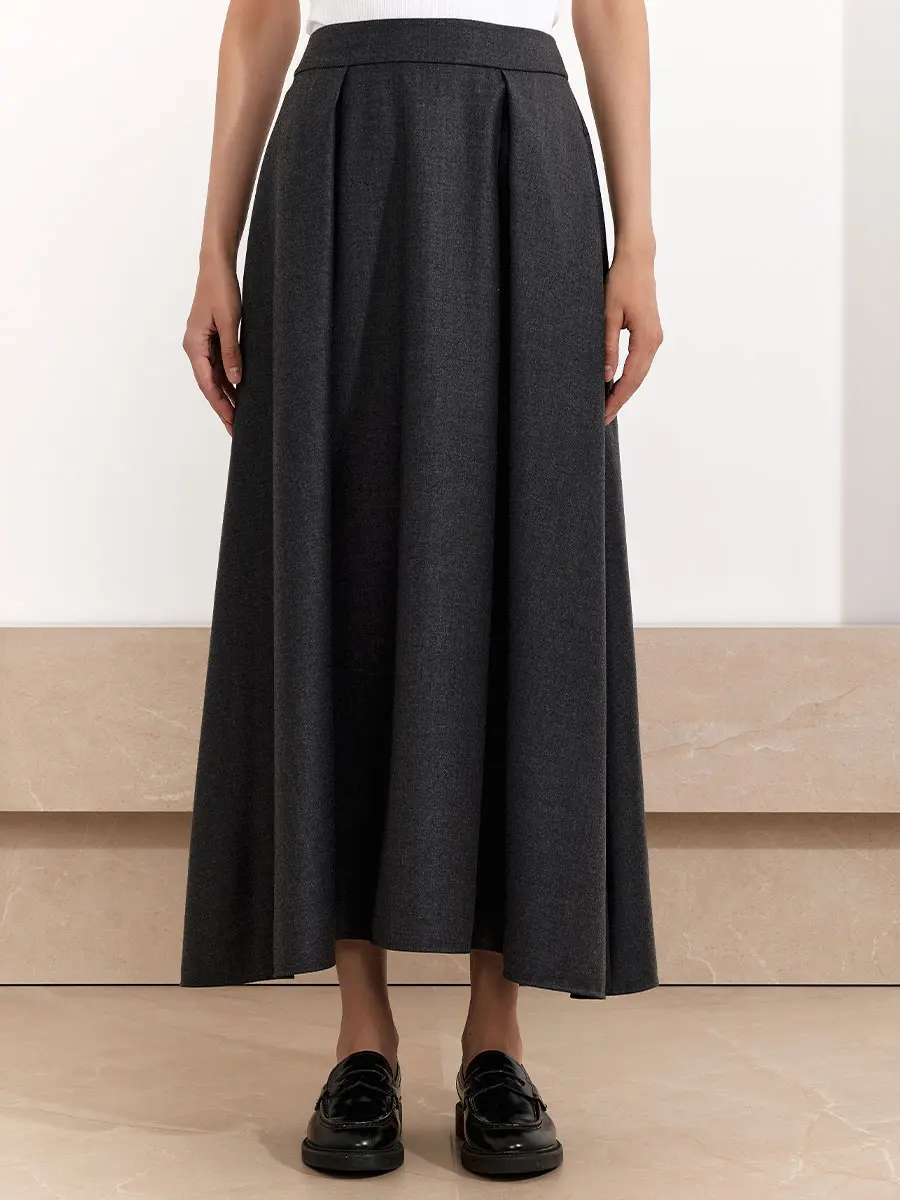 Юбка шерстяная