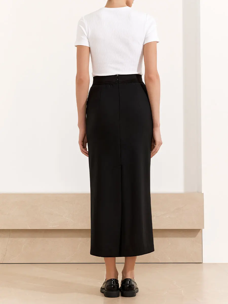 Юбка шерстяная