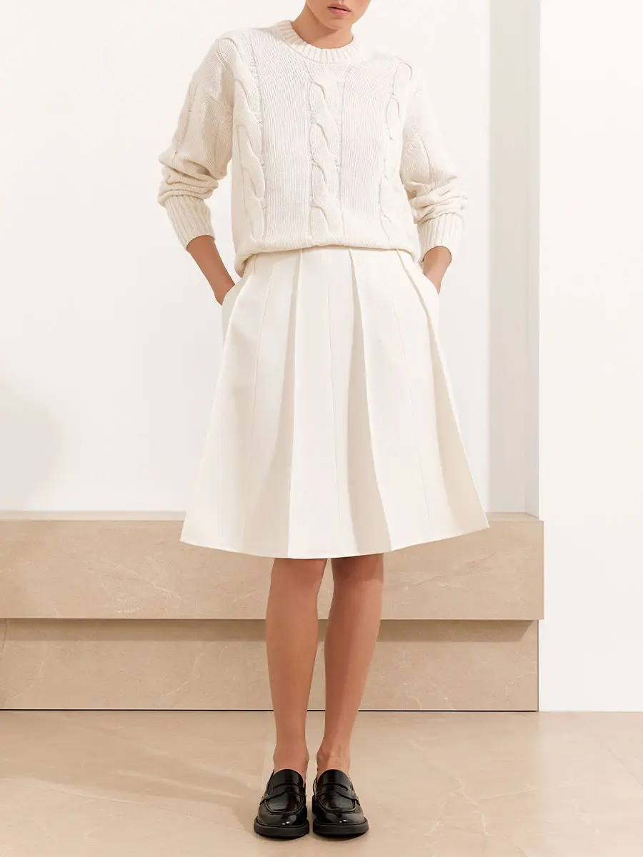 Юбка шерстяная