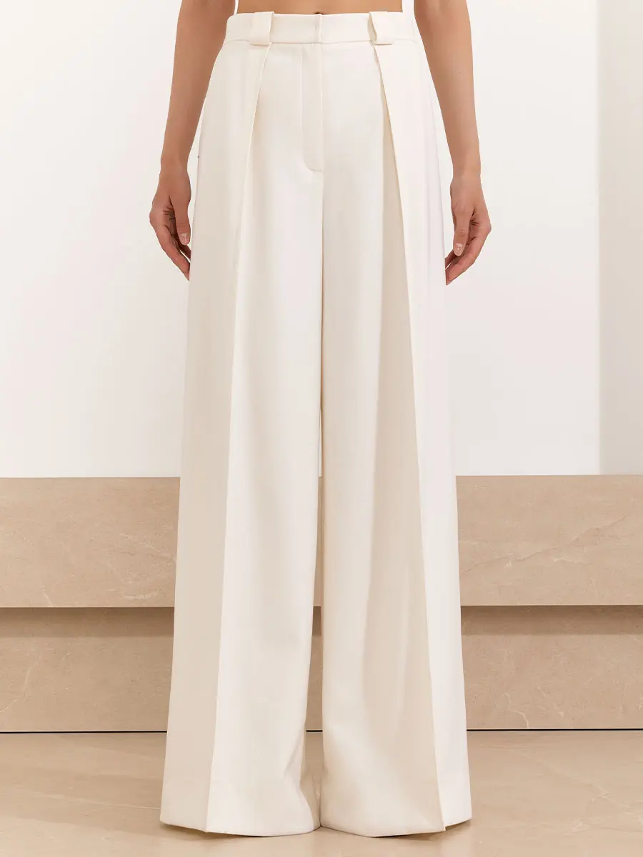 Брюки шерстяные