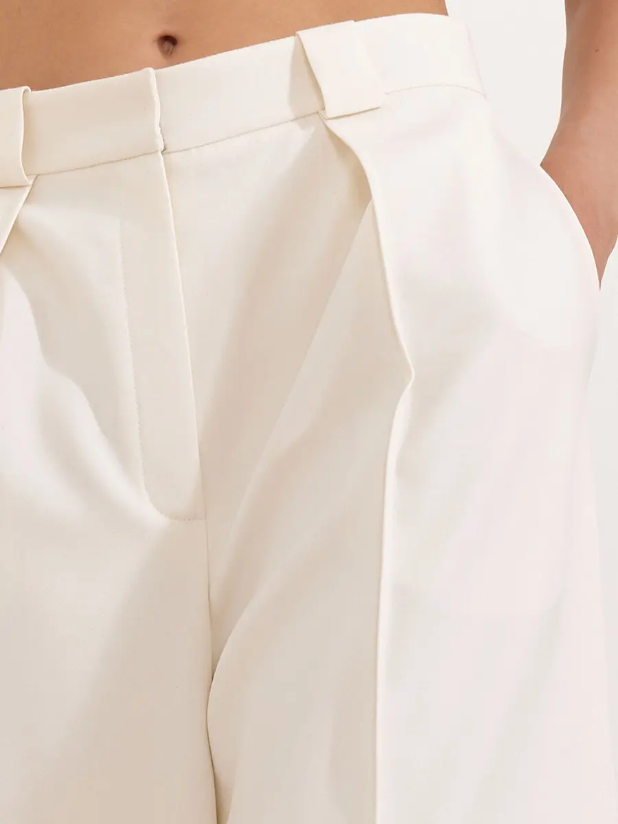 Брюки шерстяные