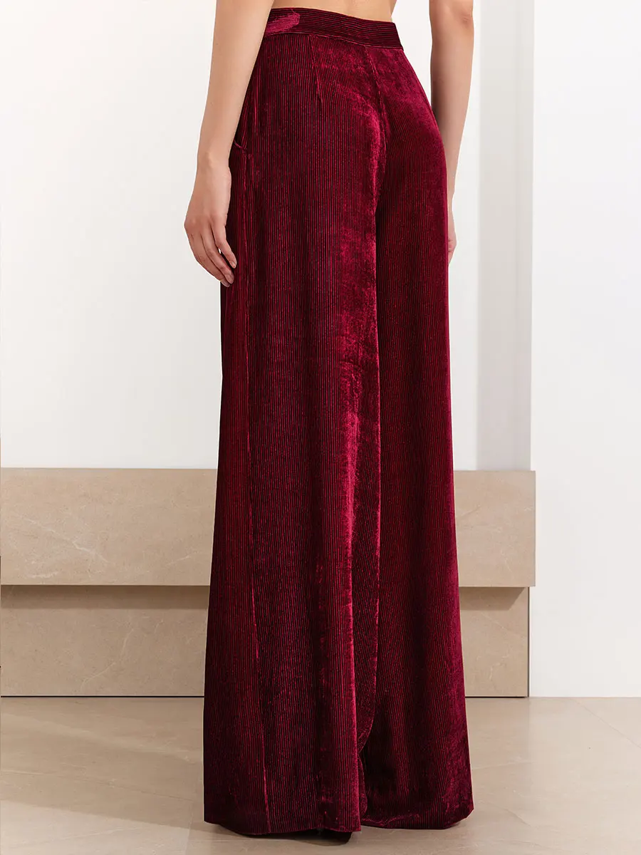 Брюки Дэворэ бархатные