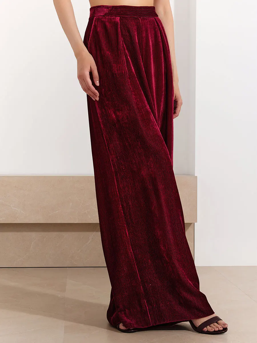 Брюки Дэворэ бархатные