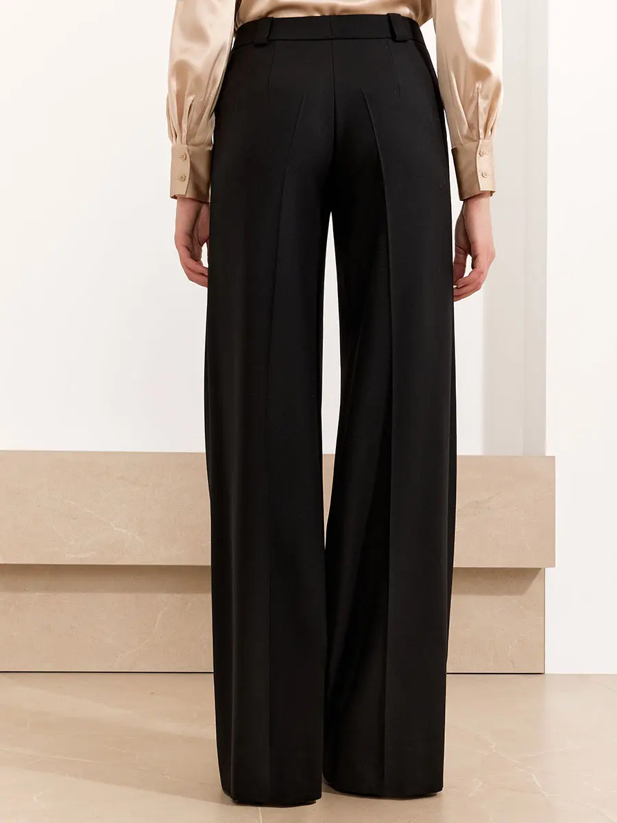 Брюки шерстяные