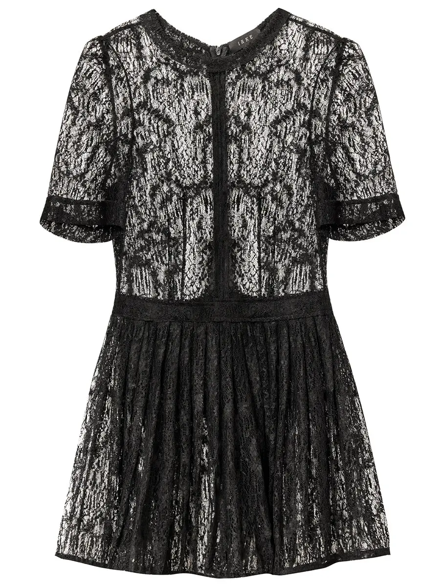 Платье-туника кружевное