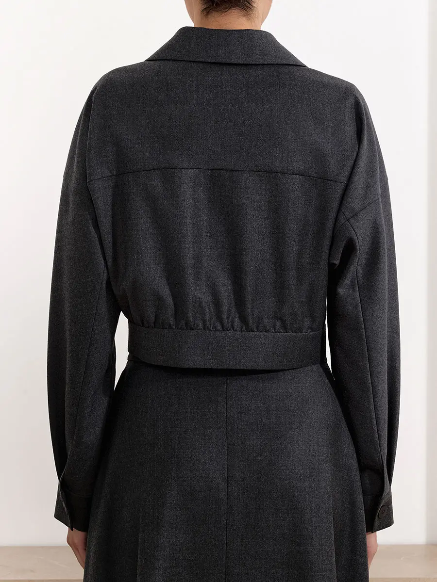 Куртка шерстяная