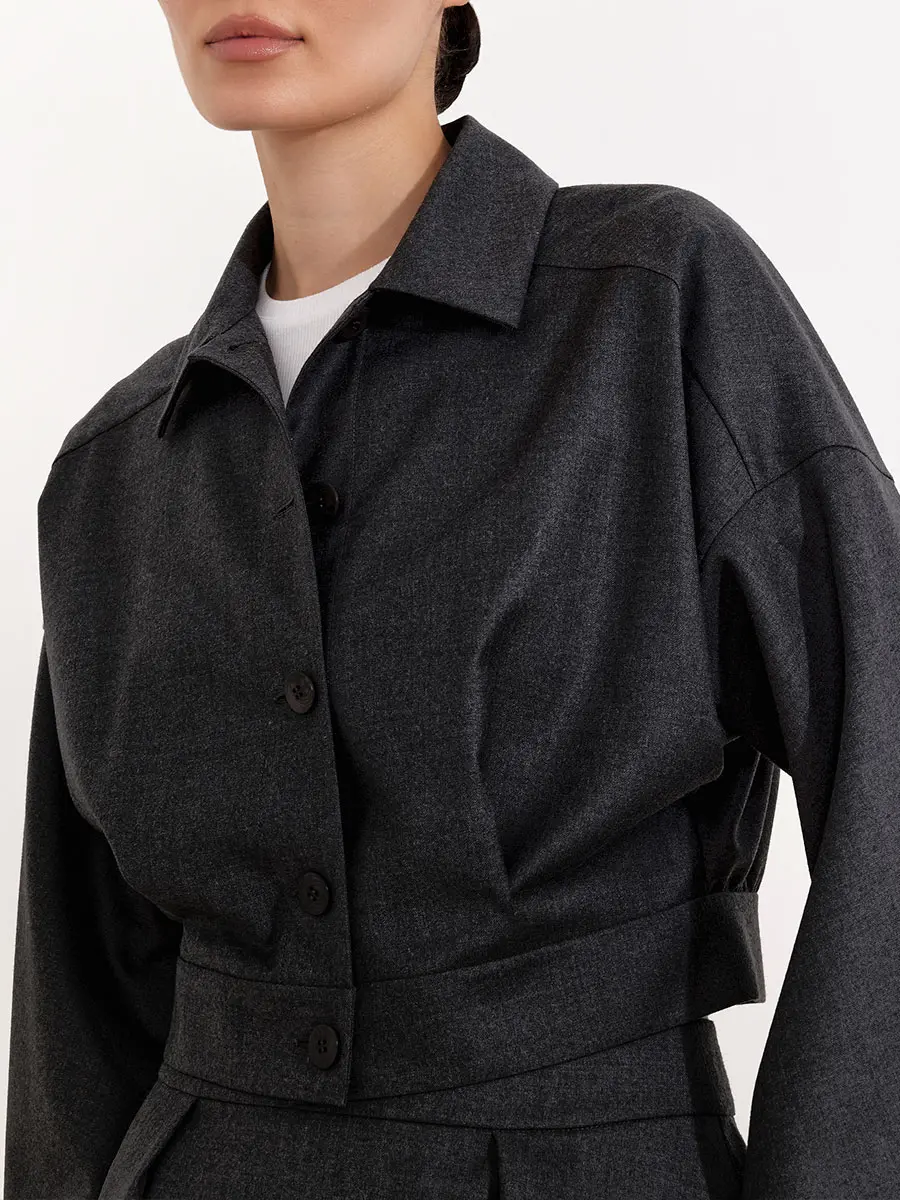 Куртка шерстяная