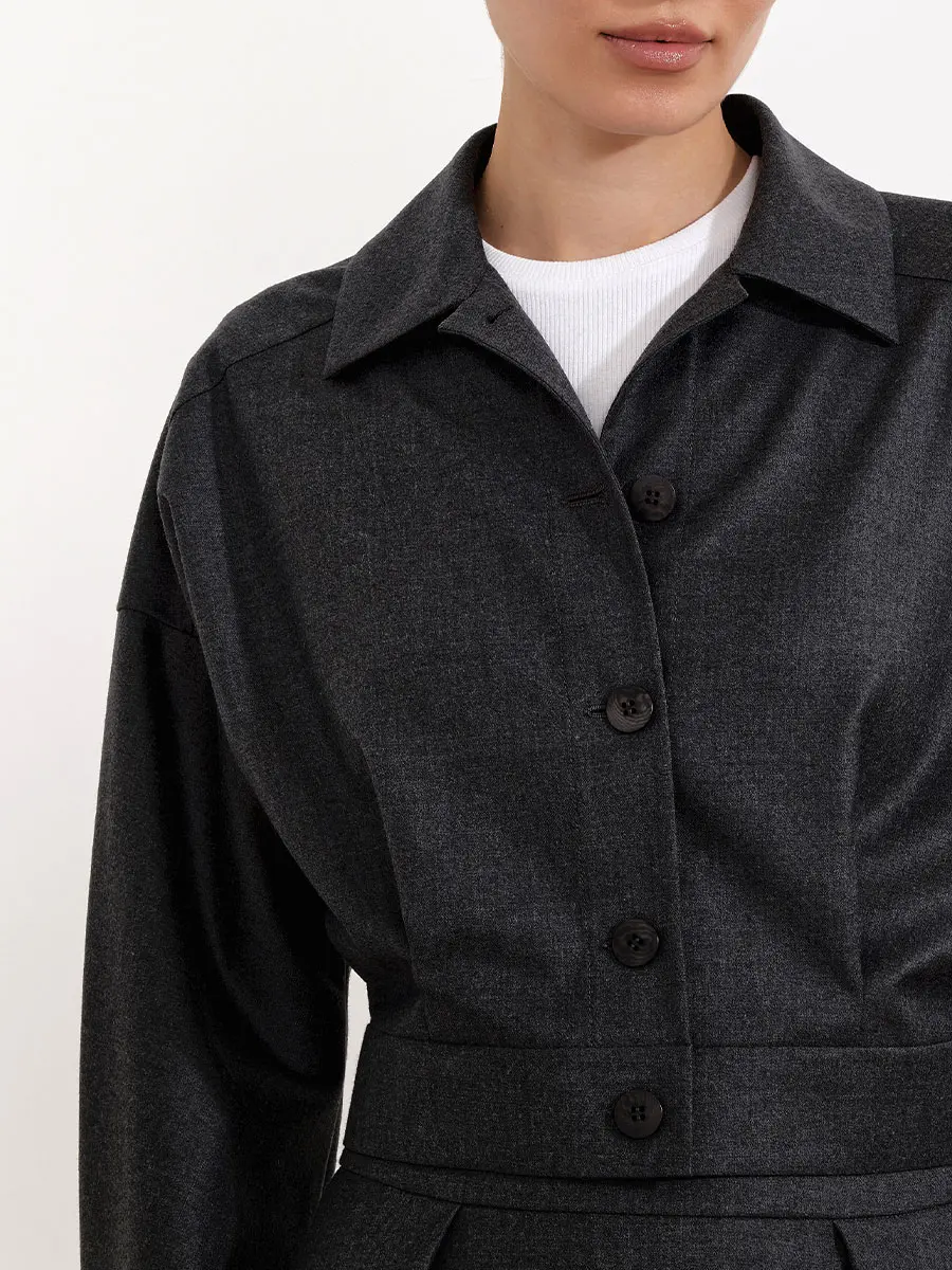 Куртка шерстяная