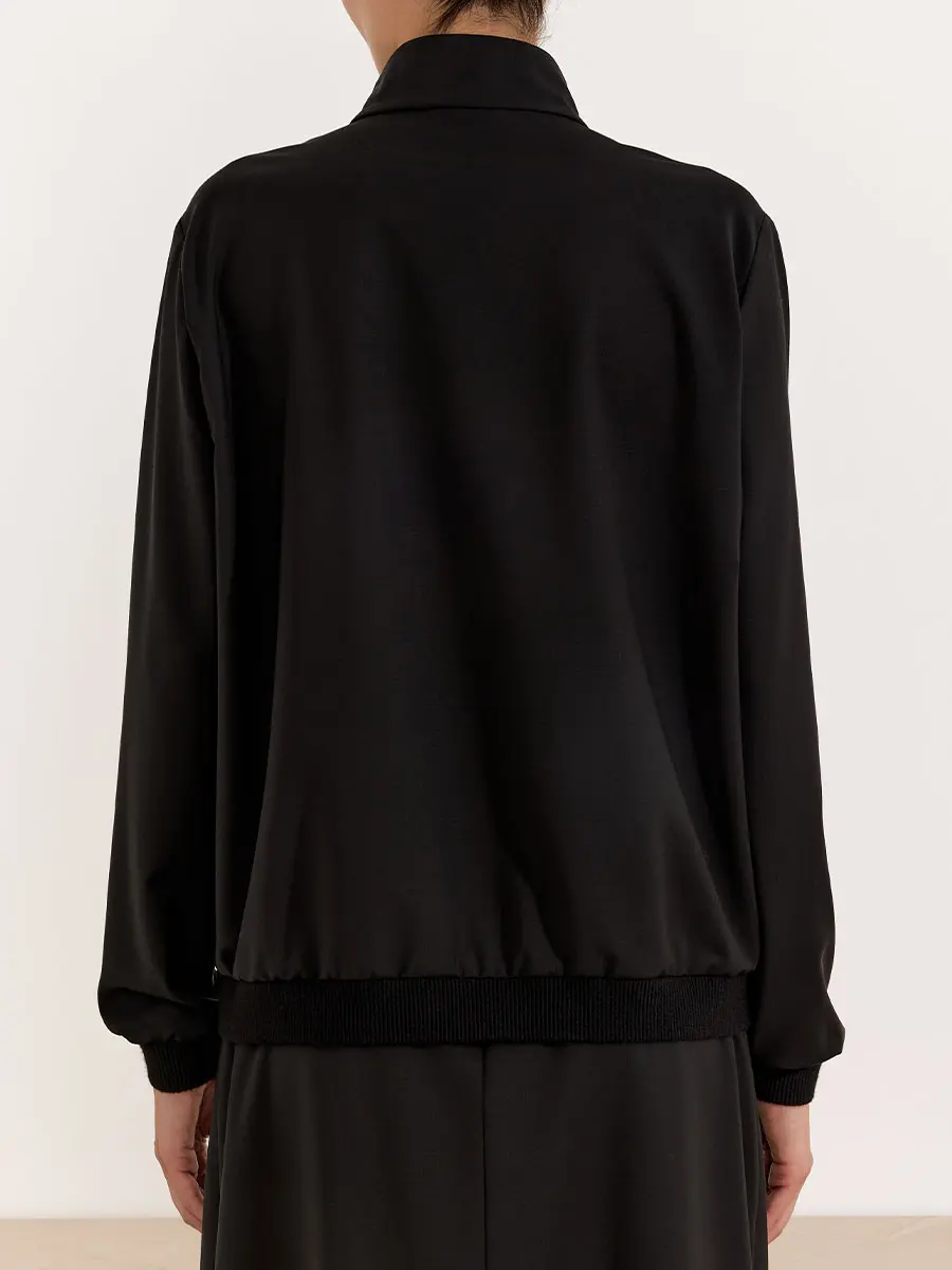 Бомбер шерстяной