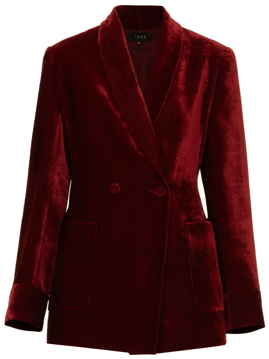 Жакет Дэворэ бархатный