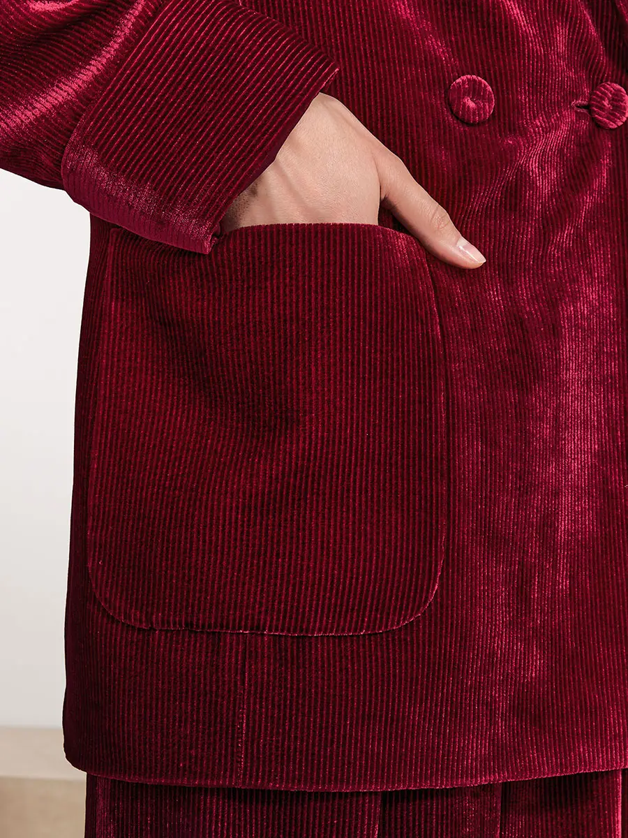 Жакет Дэворэ бархатный