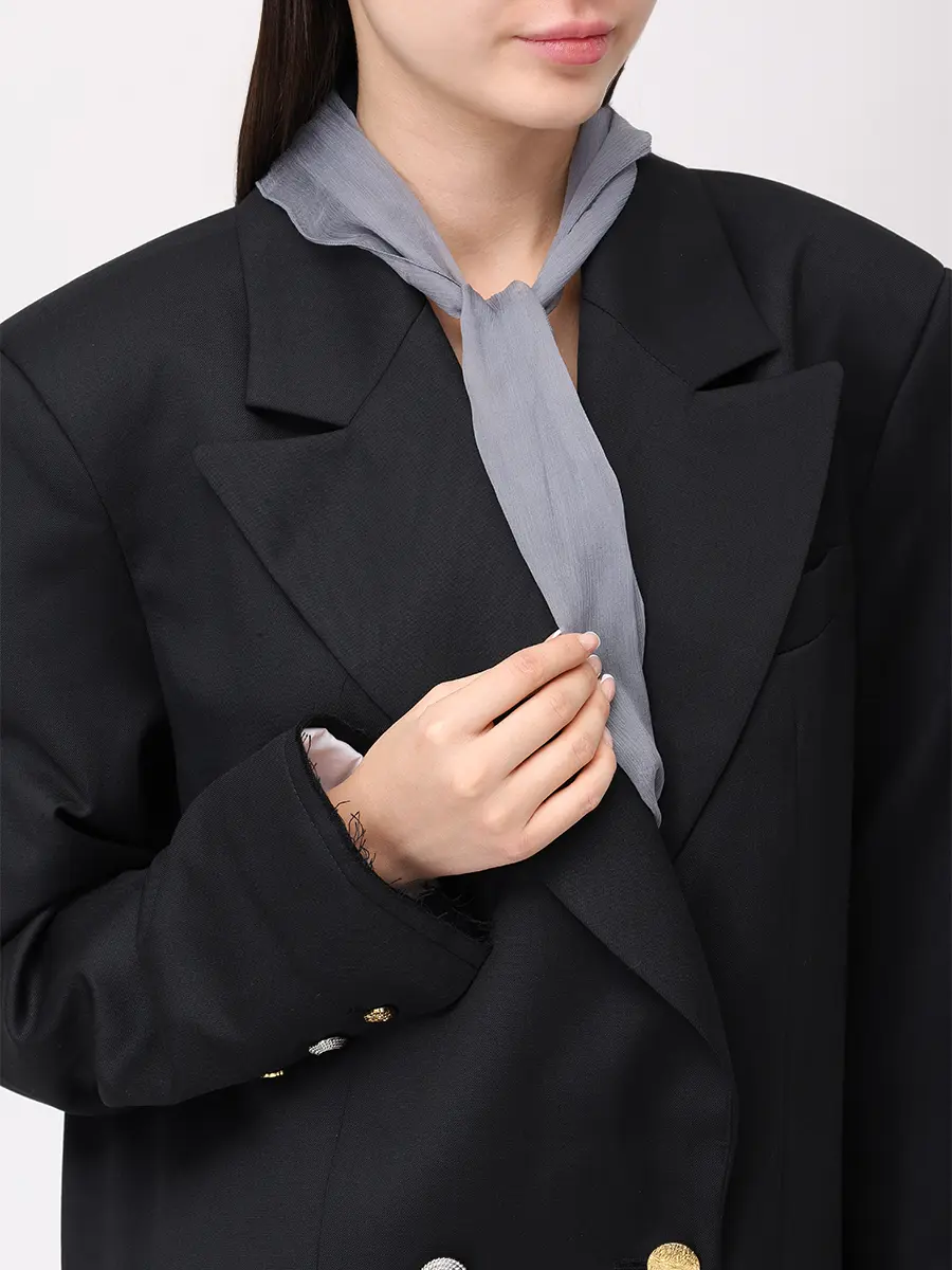 Шарф шелковый