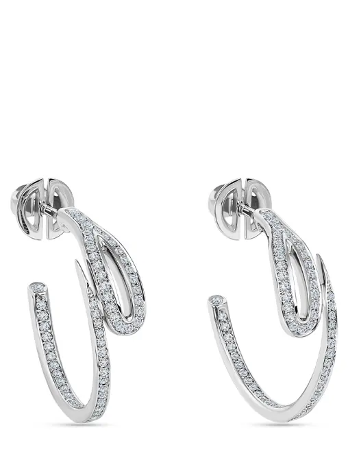 Серьги «Кащеева игла» с бриллиантами ROMAN NIKONOV