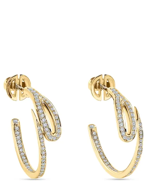 Серьги «Кащеева игла» с бриллиантами ROMAN NIKONOV