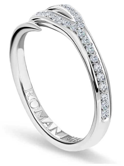 Кольцо «Кащеева игла» с бриллиантами Half Pave ROMAN NIKONOV