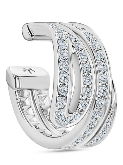 Двойной кафф «Кащеева игла» с бриллиантами ROMAN NIKONOV