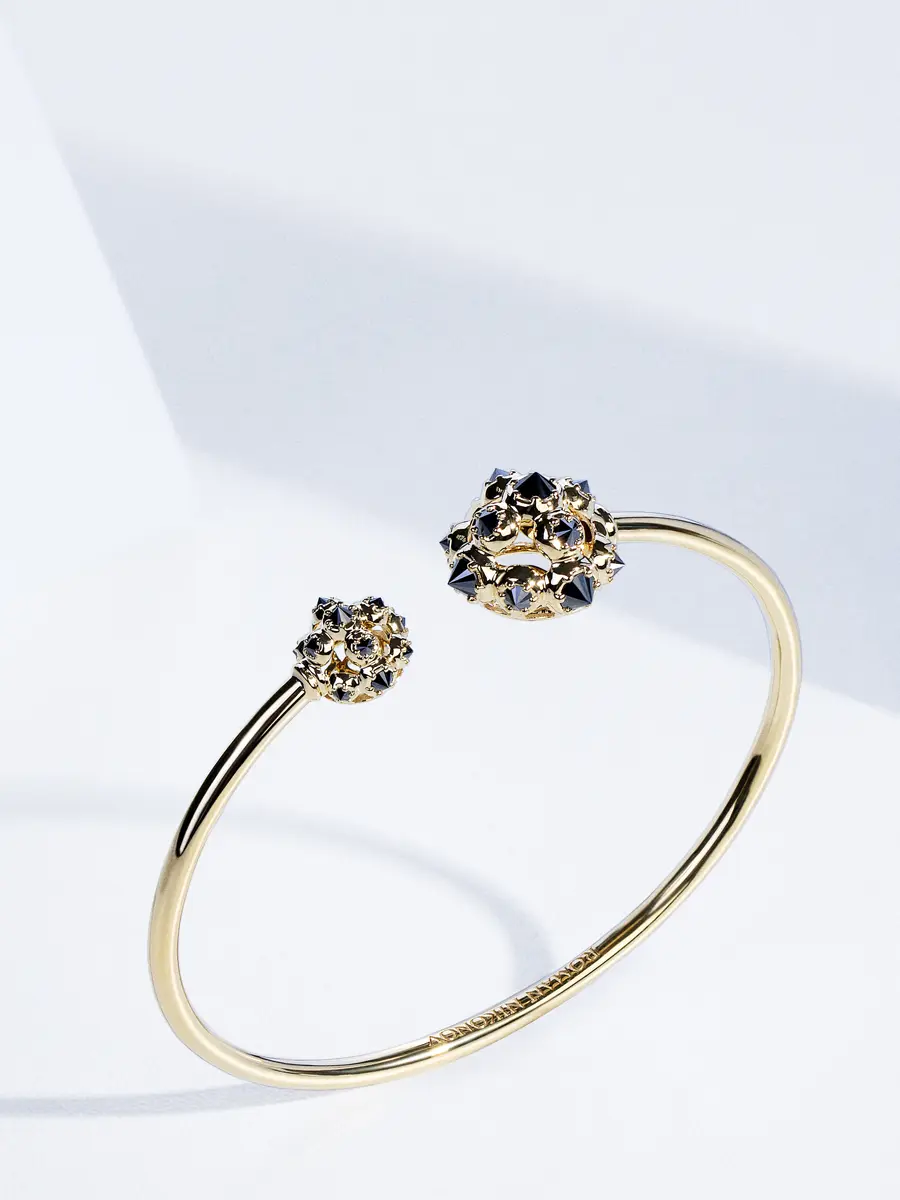 Браслет «Ежевика» с бриллиантами