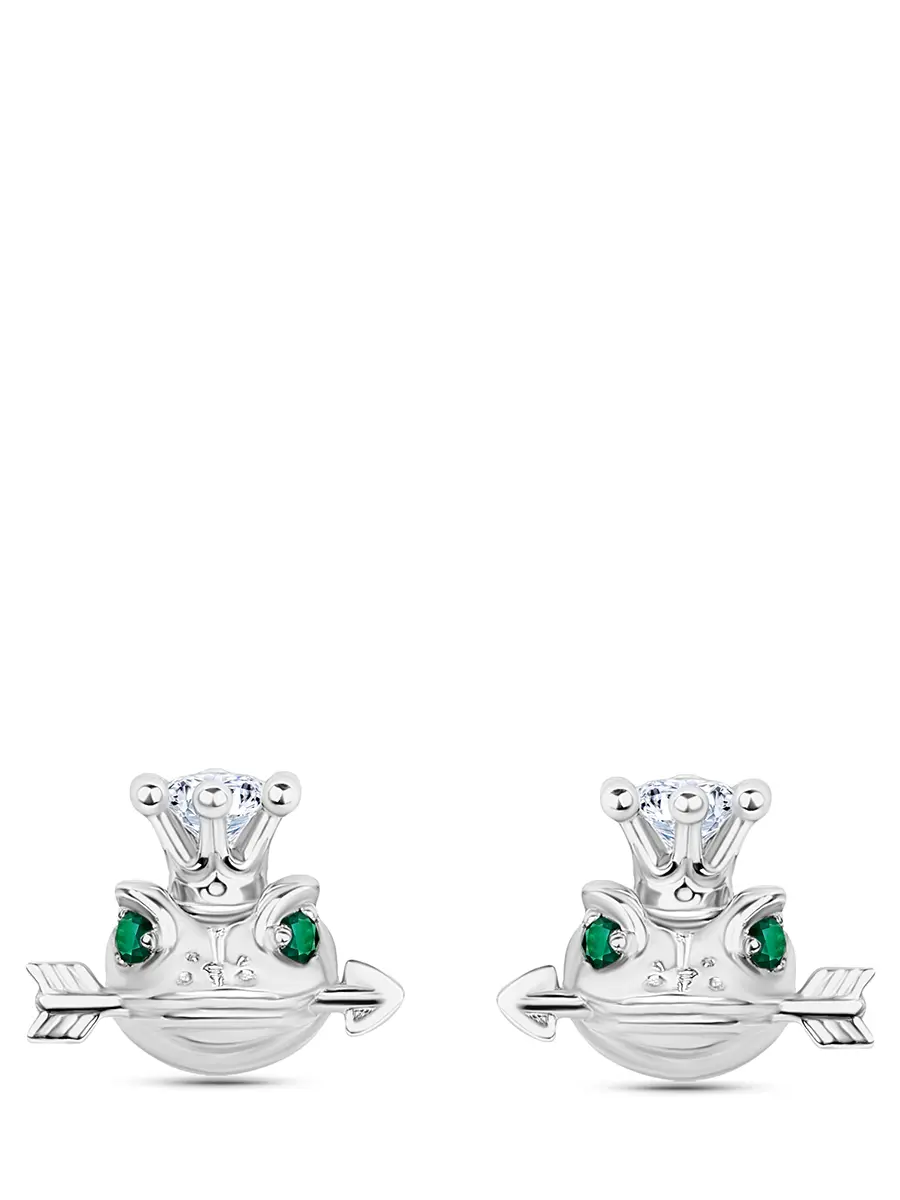 Пусеты «Царевна-лягушка»