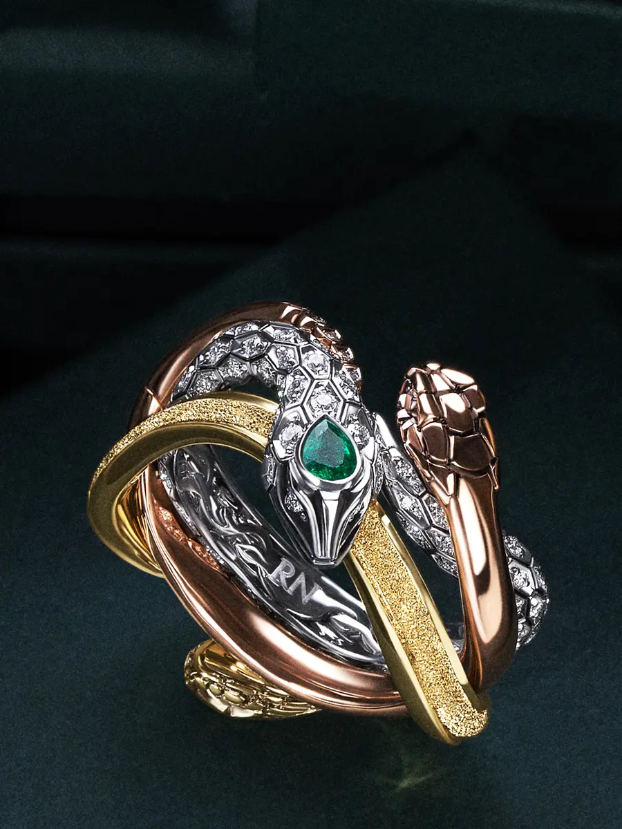 Кольцо «Змеиный след»