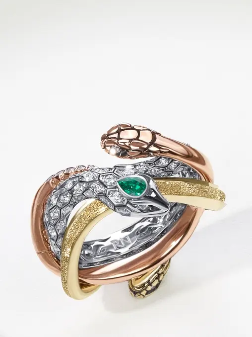 Кольцо «Змеиный след» ROMAN NIKONOV