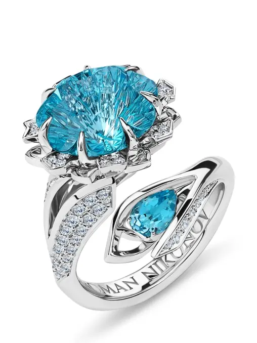 Кольцо «Каменный Цветок» ROMAN NIKONOV