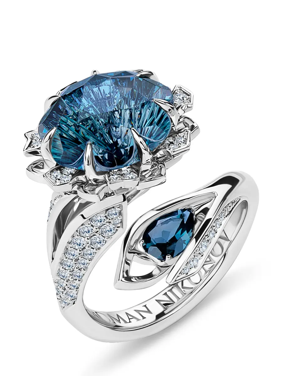 Кольцо «Каменный Цветок»