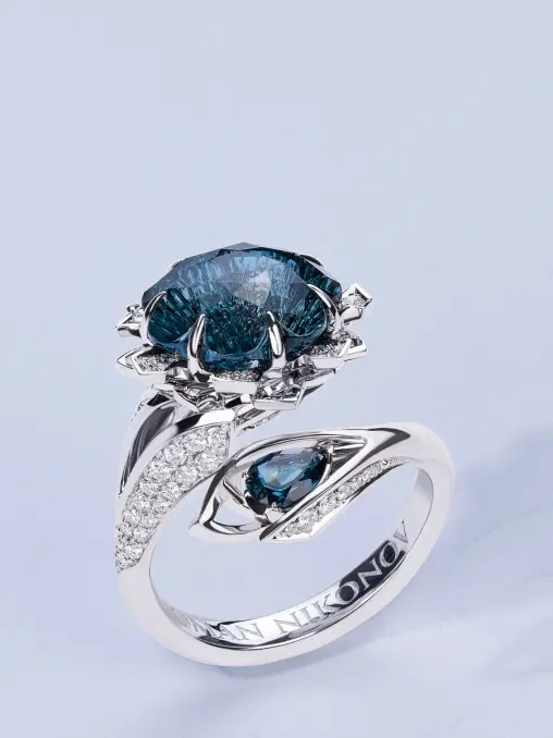 Кольцо «Каменный Цветок» ROMAN NIKONOV