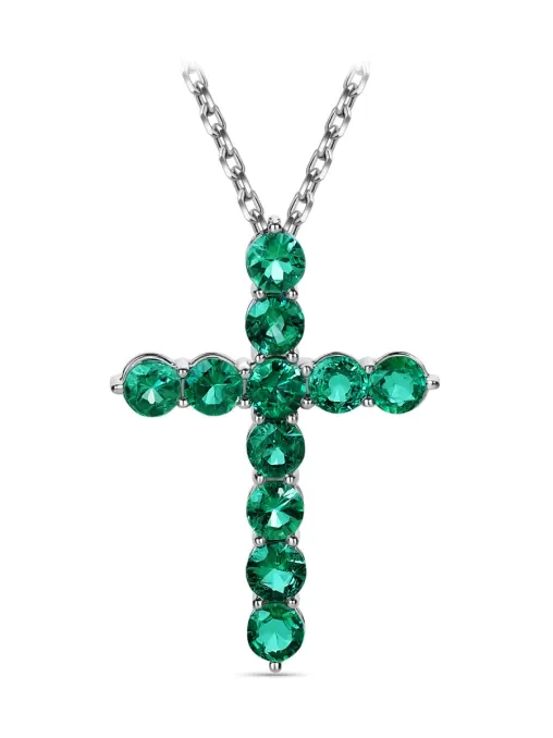 Подвеска «Сияние» М с изумрудами ROMAN NIKONOV