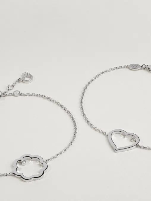 Браслет «Сердце» с бриллиантом ROMAN NIKONOV