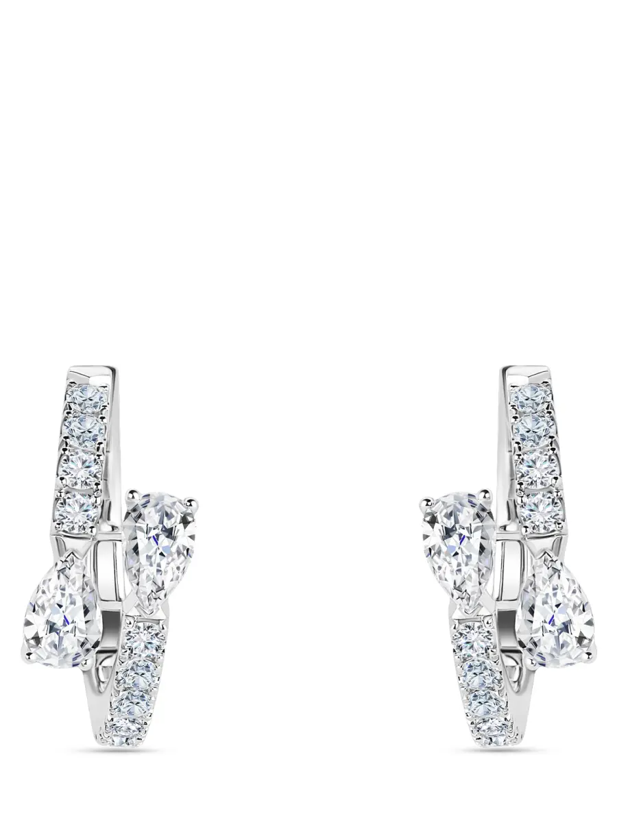 Серьги «Сияние» с бриллиантами