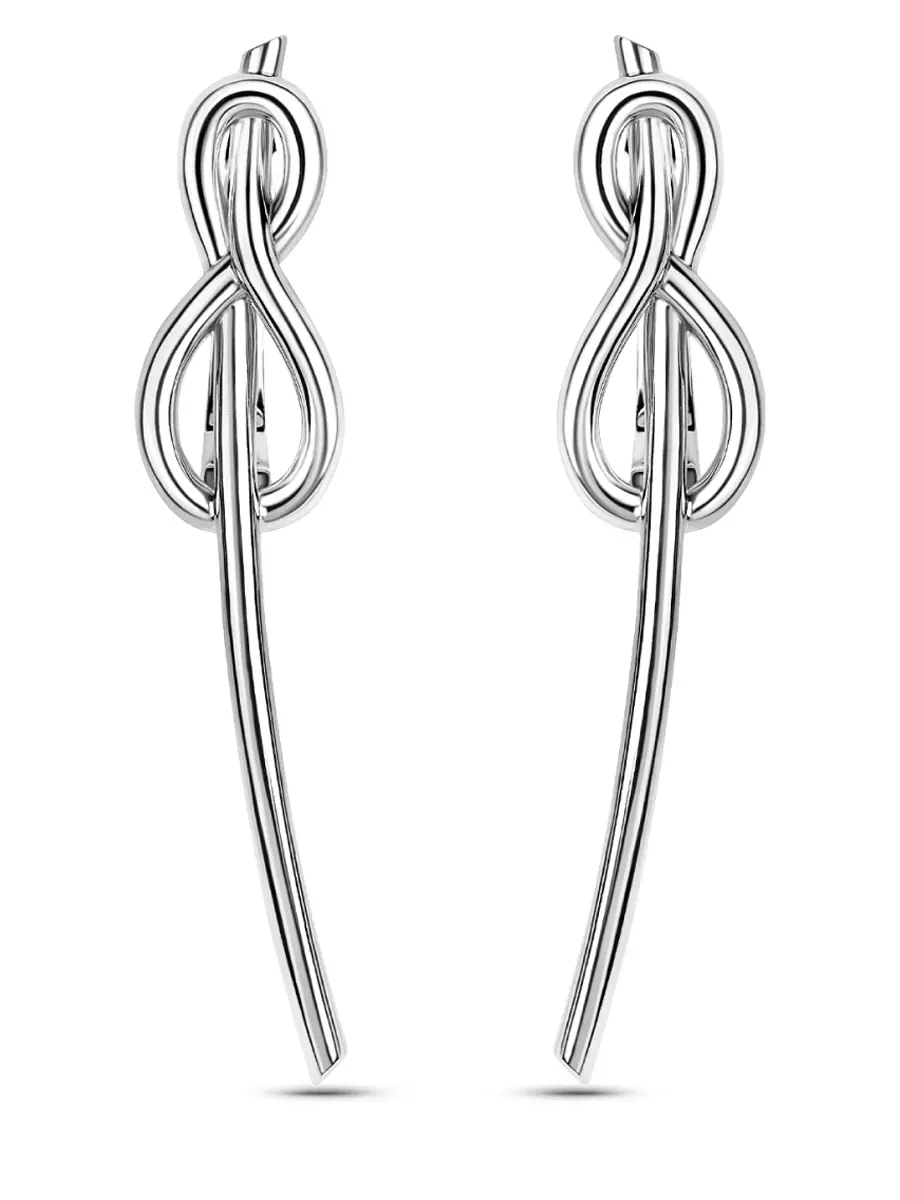 Серьги «Узел любви»