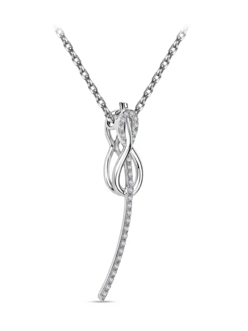 Подвеска «Узел любви» с бриллиантами ROMAN NIKONOV