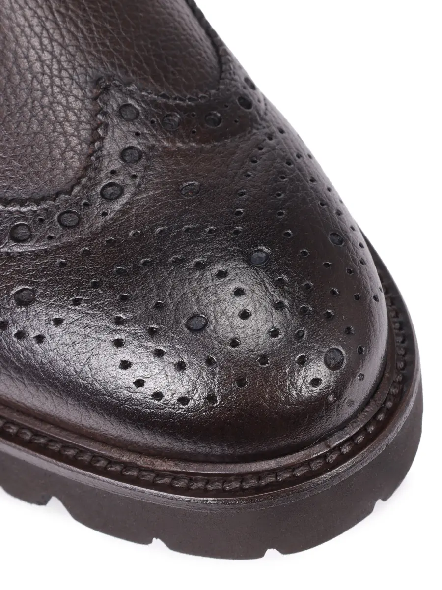 Дерби кожаные на байке