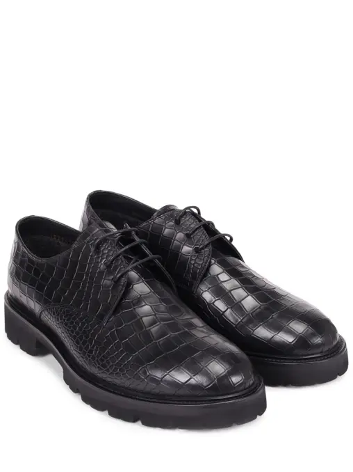 Дерби кожаные на байке BRECOS