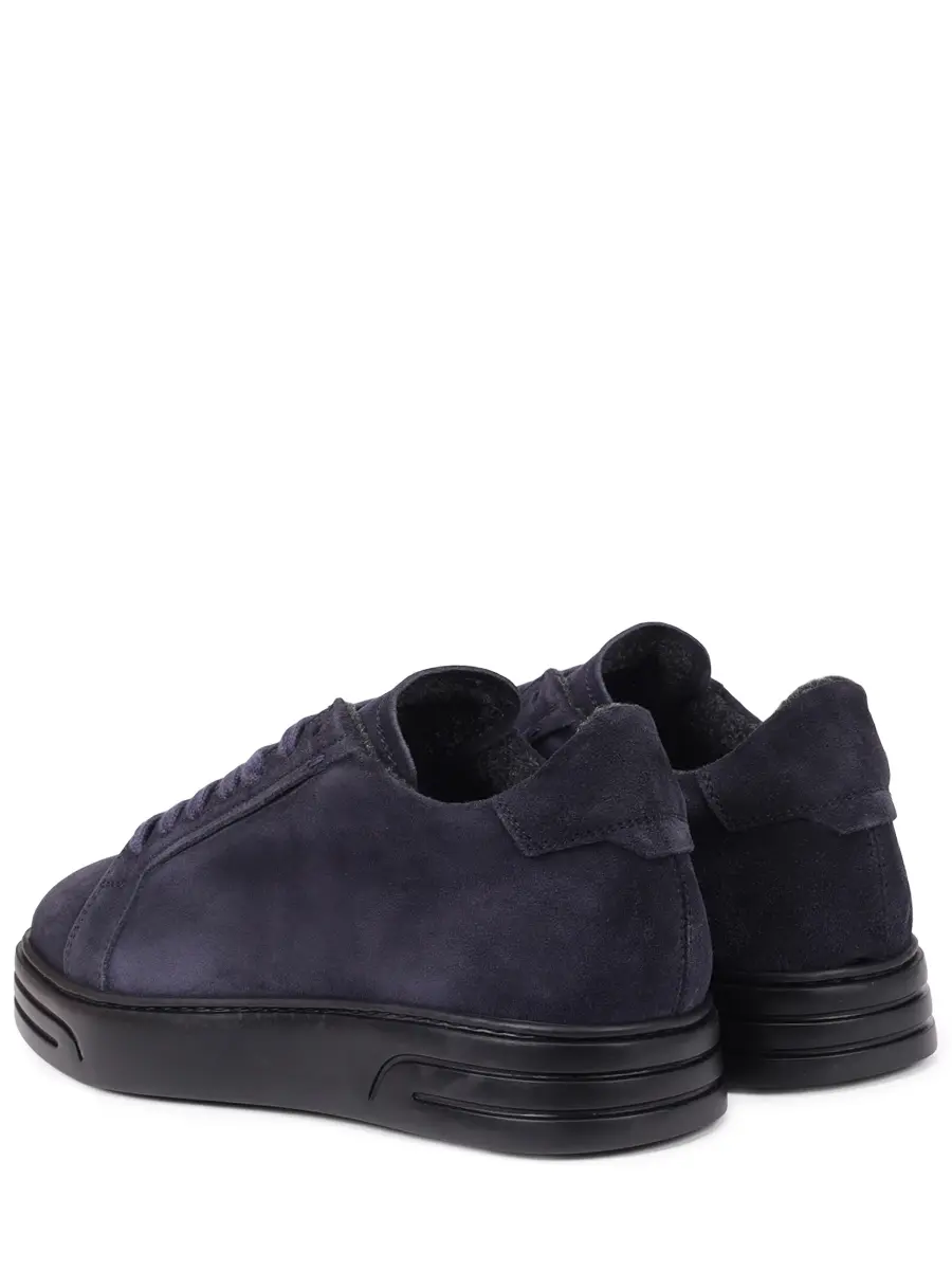 Кеды замшевые на байке