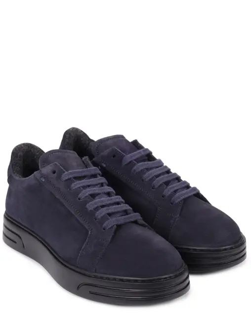 Кеды замшевые на байке BRECOS