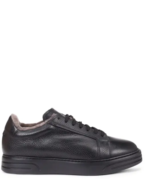 Кеды кожаные на меху BRECOS