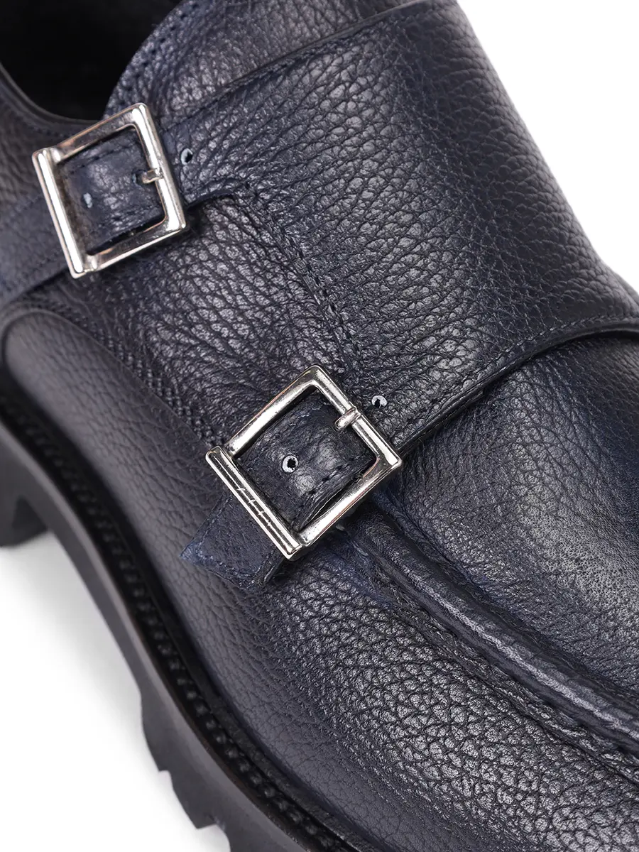 Монки кожаные на байке