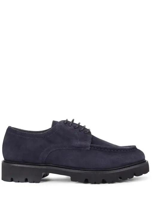 Дерби замшевые на байке BRECOS