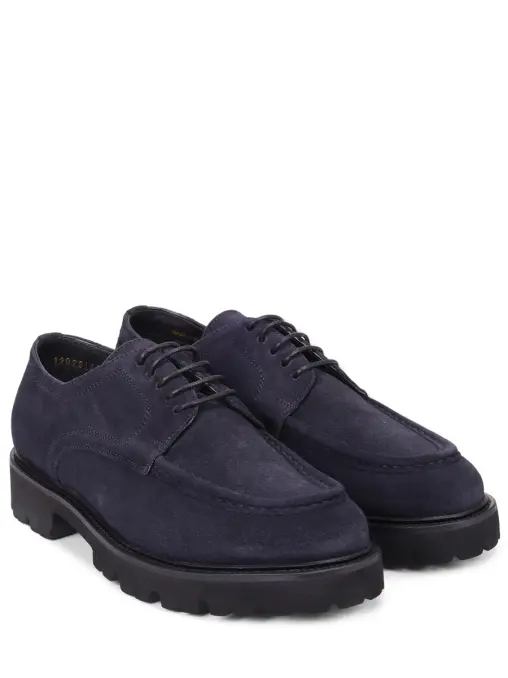 Дерби замшевые на байке BRECOS