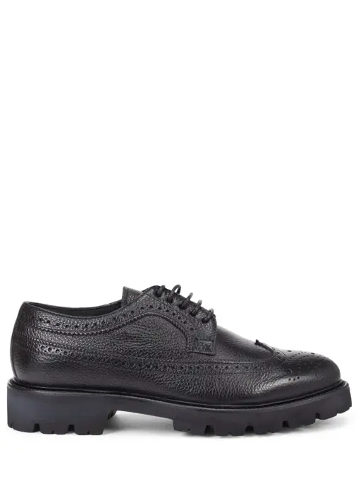 Дерби кожаные на байке BRECOS