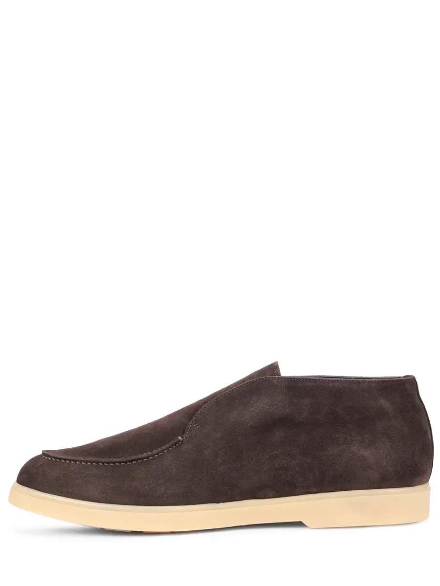 Ботинки замшевые на байке