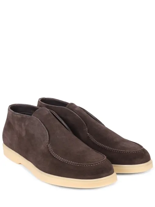 Ботинки замшевые на байке BRECOS