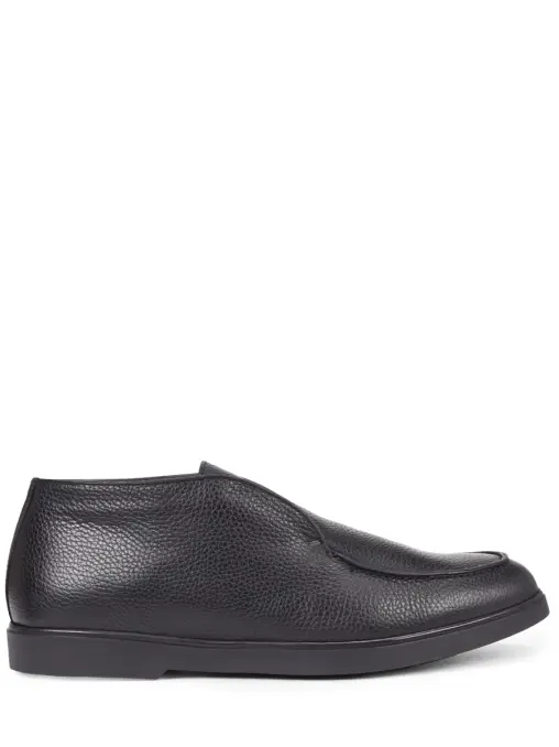 Ботинки кожаные на байке BRECOS