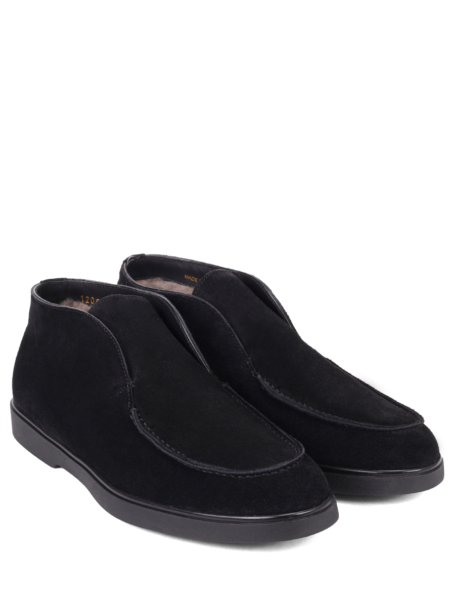 Ботинки замшевые на меху