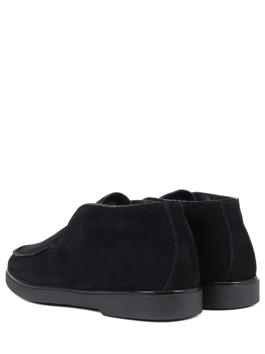 Ботинки замшевые на меху