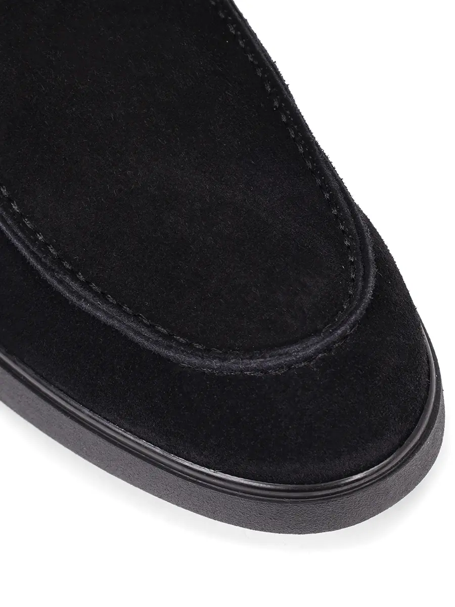 Ботинки замшевые на меху