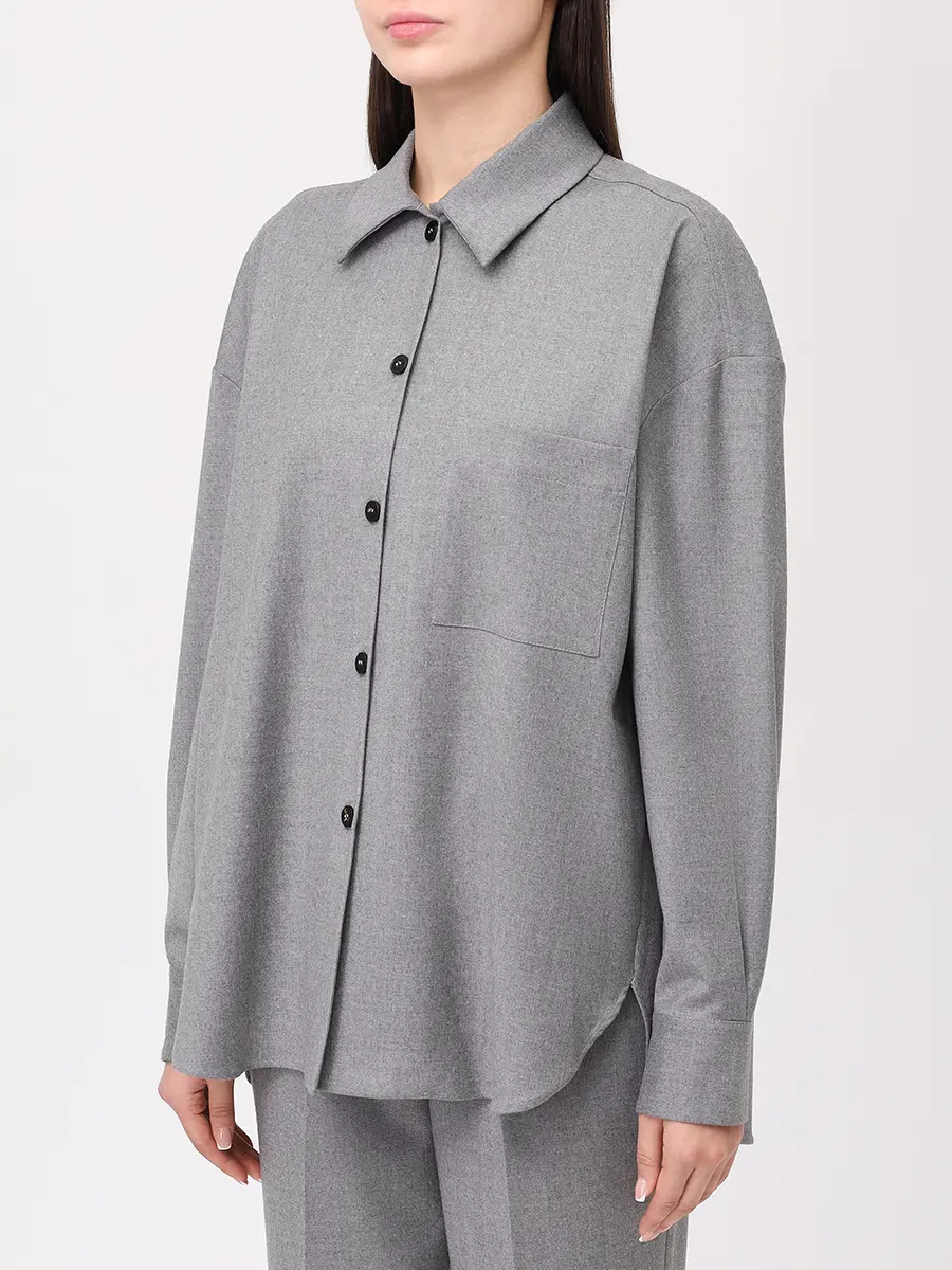 Костюм из шерсти и вискозы