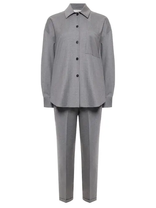 Костюм из шерсти и вискозы ANTONELLI FIRENZE