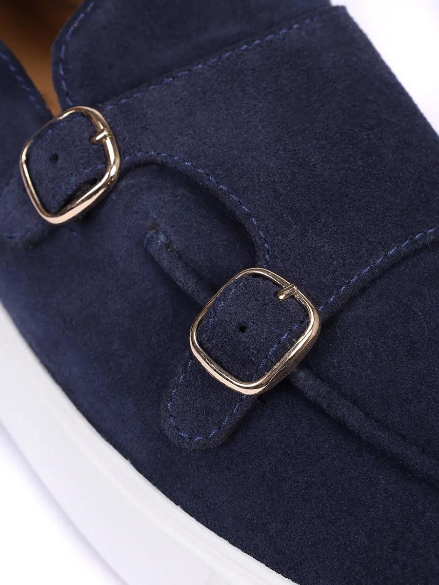 Монки замшевые